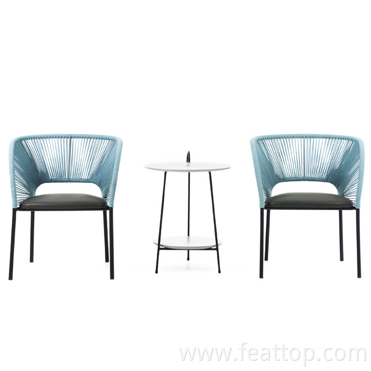 Outdoor Rattan Chair Balcony Garden Patio Cafe Hotel Swimming Pool Lounge Rattan Chair